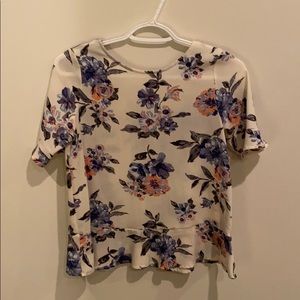 Multi Color Flower Blouse